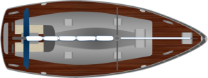 Help boating: Sailing yacht with engine and rudder