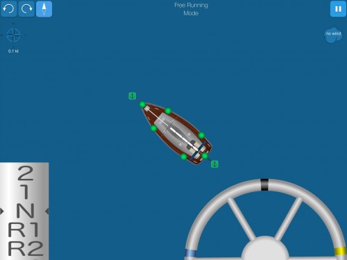 motor yacht anchoring